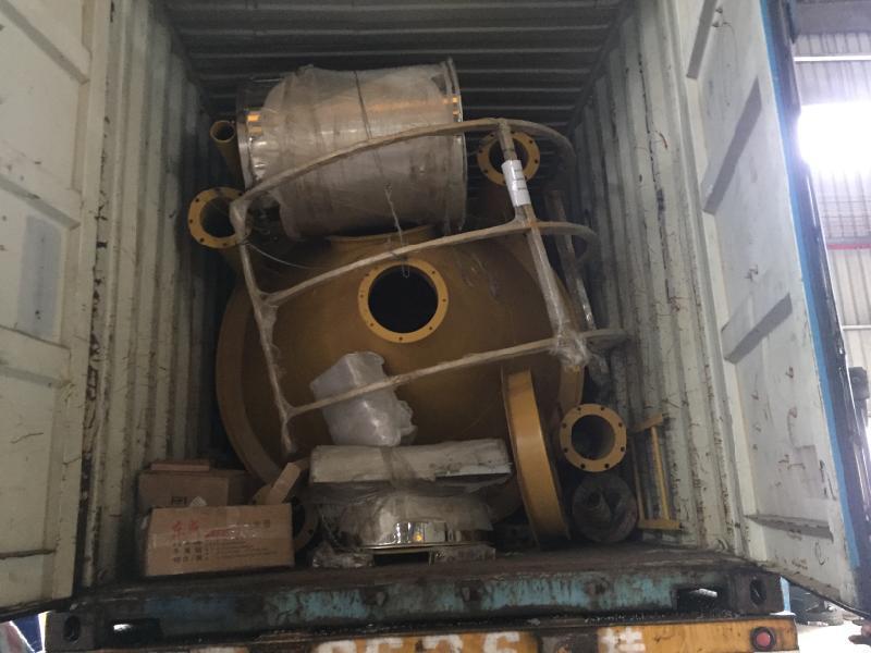 Bolted Cement Silo is exported to Ghana